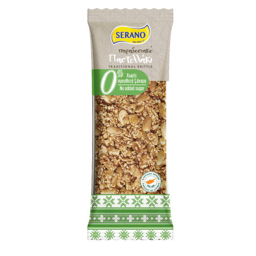 No added sugar brittle with peanuts