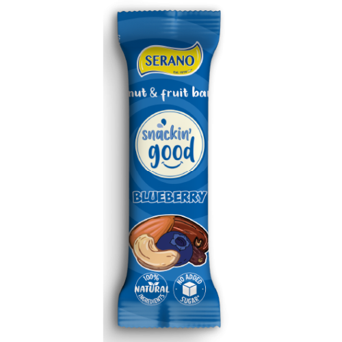 Snackin' good blueberry bar