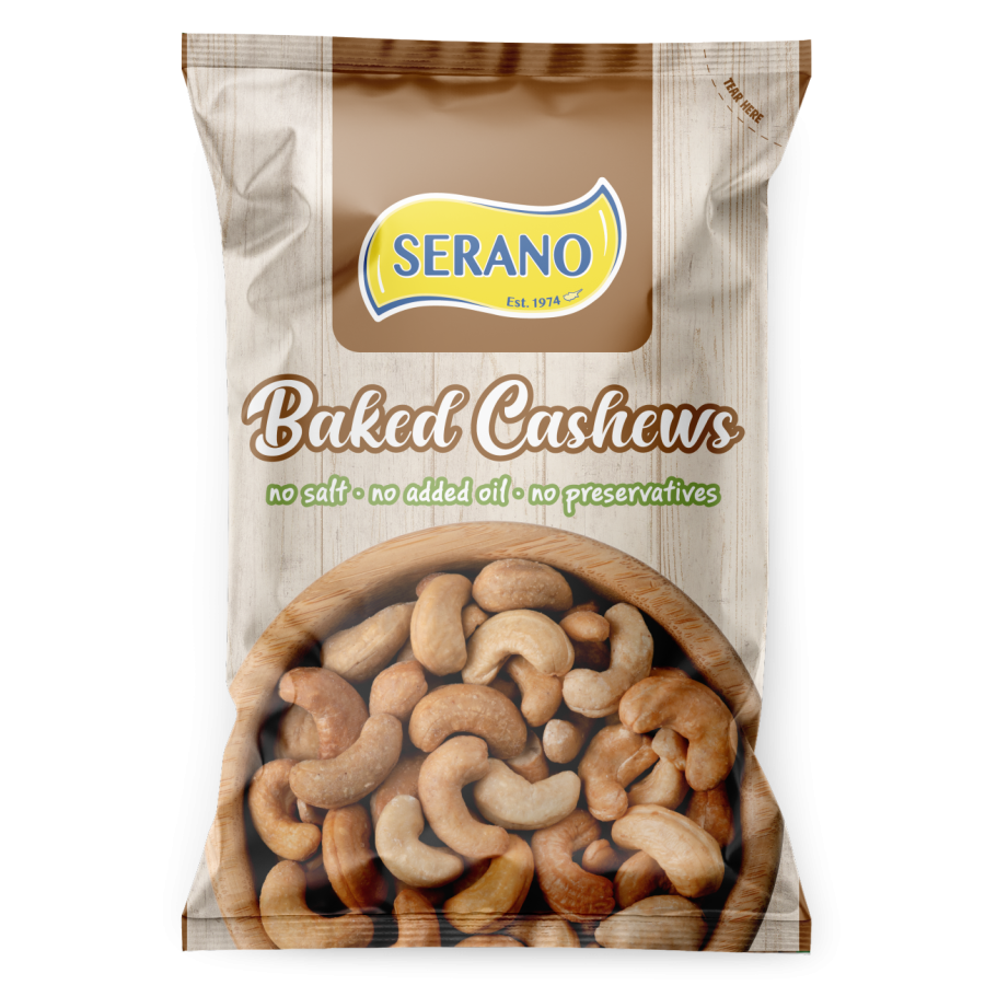 Baked cashews