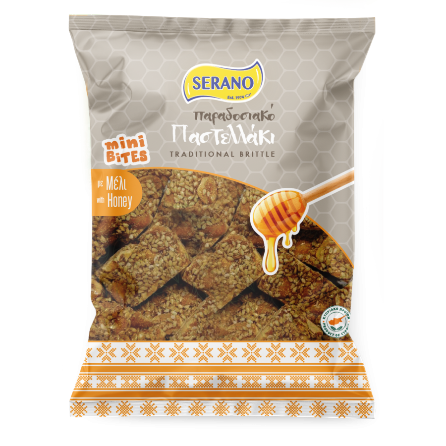 Brittle Bites with Honey & peanuts