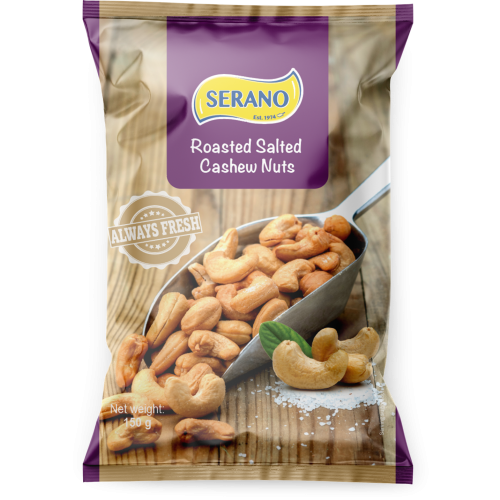 Roasted salted cashew nuts