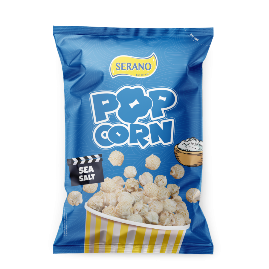 Sea Salted Popcorn