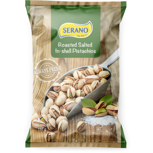 Roasted salted in-shell pistachios
