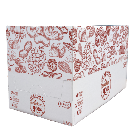 Snackin' good raspberry bar (x4)