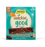 Snackin' good salted caramel bar (x4)