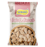Baked almonds