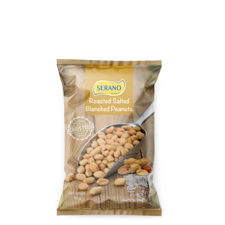 Roasted salted blanched peanuts mini