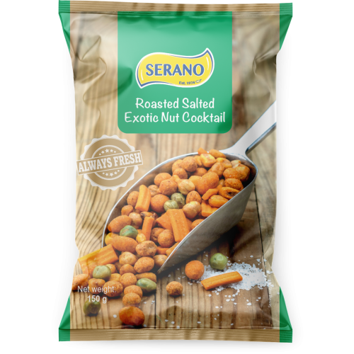 Roasted salted exotic nut cocktail