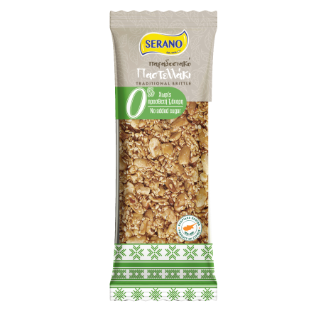 No added sugar brittle with peanuts