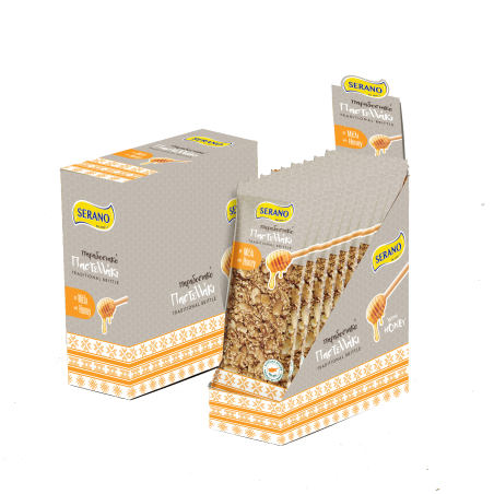 Brittle with Honey & Peanut 60g