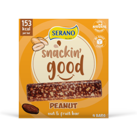 Snackin' good peanut bar (x4)