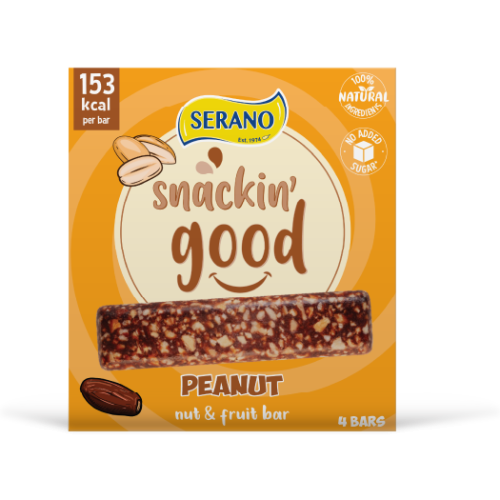 Snackin' good peanut bar (x4)